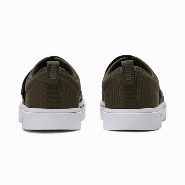 El Rey II Slip-On Logomania Sneakers, Forest Night-Puma White, extralarge