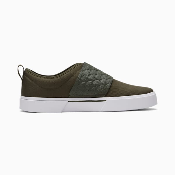 El Rey II Slip-On Logomania Sneakers, Forest Night-Puma White, extralarge