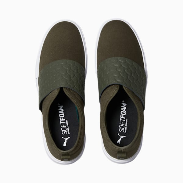 El Rey II Slip-On Logomania Sneakers, Forest Night-Puma White, extralarge