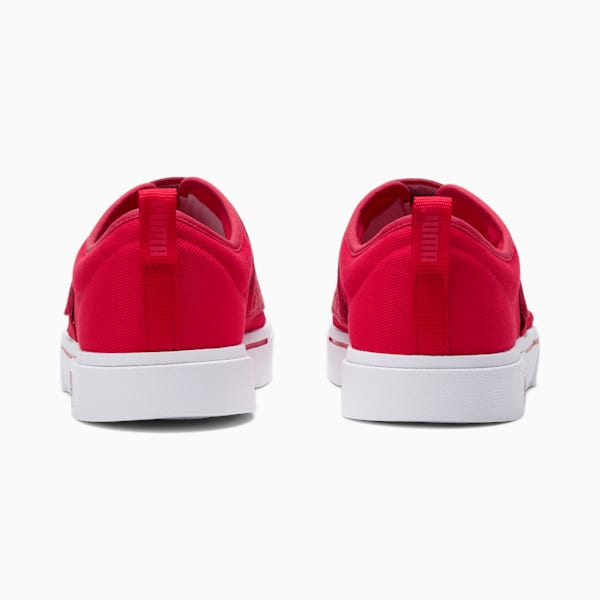 El Rey II Slip-On Logomania Sneakers, High Risk Red-Puma White, extralarge