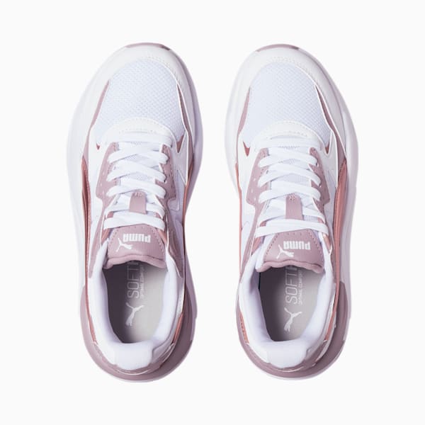 X-Ray Speed Metallic Women's Sneakers, Puma White-Rose Gold-Quail, extralarge