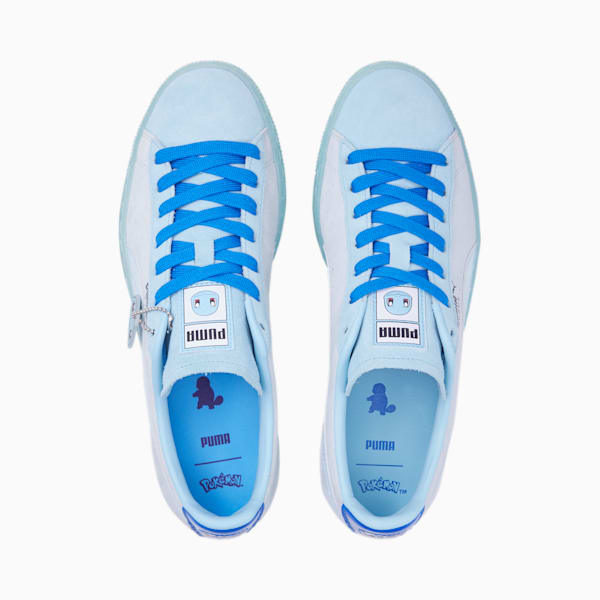 PUMA x POKÉMON Suede Squirtle Unisex Sneakers, Petit Four-Nitro Blue, extralarge-IND