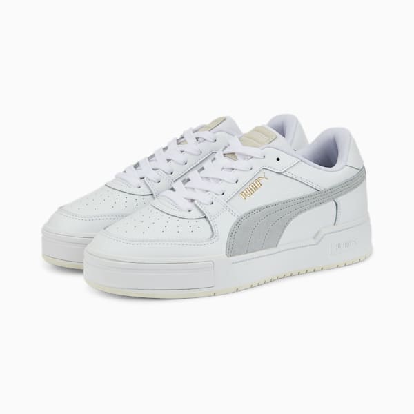 CA Pro Suede FS Sneakers, Puma White-Platinum Gray, extralarge-IDN