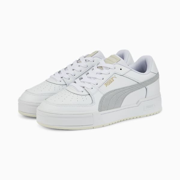 CA Pro Suede FS Sneakers, Puma White-Platinum Gray, extralarge-IND
