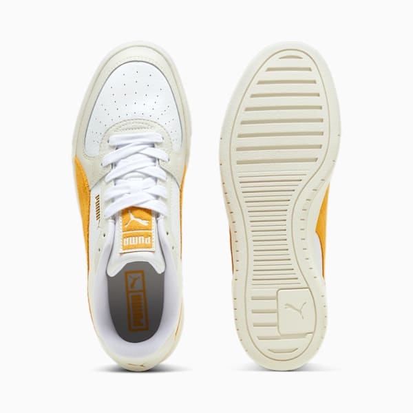 Tenis CA Pro Suede FS, PUMA White-Vapor Gray-Mustard Seed, extralarge