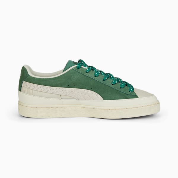 Suede Trail Sneakers, Deep Forest-Pristine