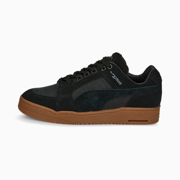 Slipstream Lo Gum Sneakers, Puma Black-Gum, extralarge-IND