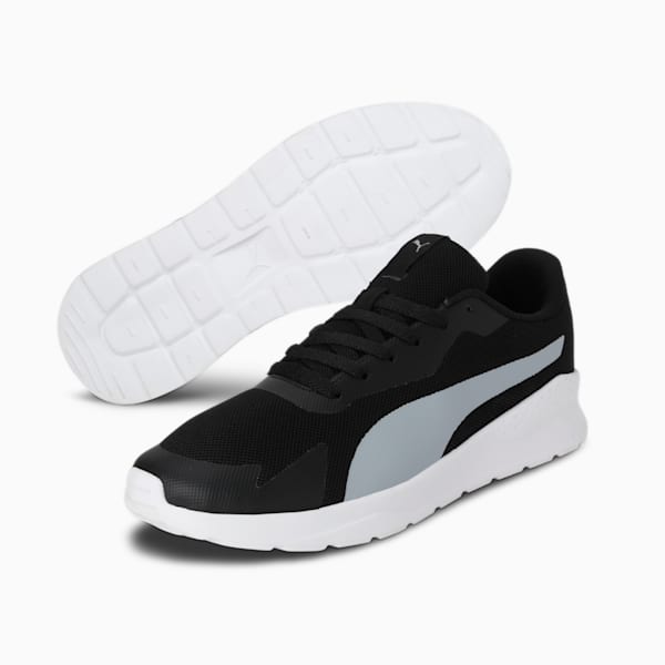 Wembley Men's Sneakers, Puma Black-Quarry, extralarge-IND