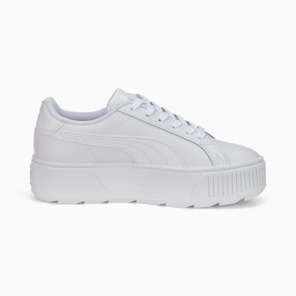 Tenis juveniles Karmen L, Puma White-Puma White, extralarge