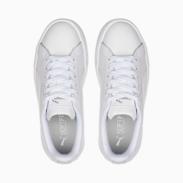Tenis juveniles Karmen L, Puma White-Puma White, extralarge