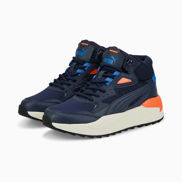 Baskets X-Ray Speed Mid WTR Jeune, Peacoat-Victoria Blue-Nasturtium, extralarge