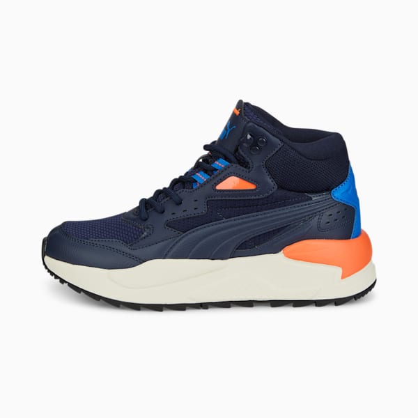 Baskets X-Ray Speed Mid WTR Jeune, Peacoat-Victoria Blue-Nasturtium, extralarge