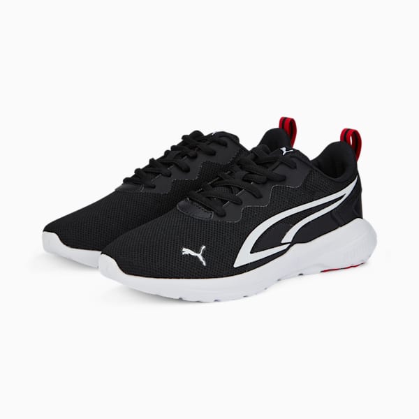 All-Day Active Big Kids' Sneakers, Puma Black-Puma White, extralarge