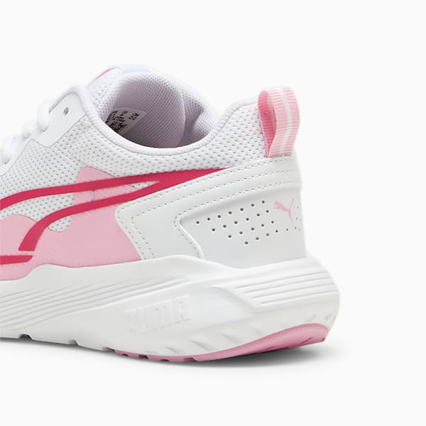 Tenis juveniles All-Day Active, PUMA White-Garnet Rose-Pink Lilac, extralarge
