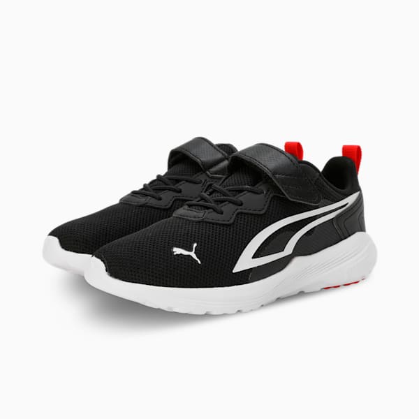 All-Day Active Alternative Closure Kid's Sneakers, Puma Black-Puma White, extralarge-IND