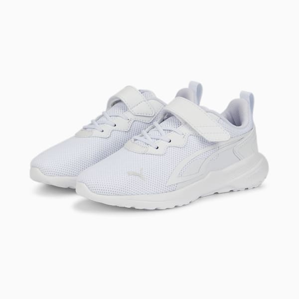 All-Day Active Alternative Closure Little Kids' Sneakers, Puma White-Puma White, extralarge