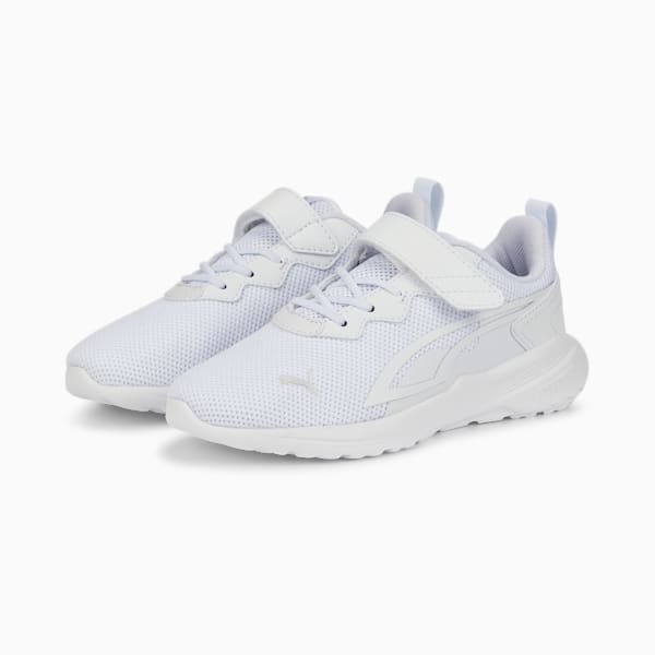 All-Day Active Alternative Closure Little Kids' Sneakers, Puma White-Puma White, extralarge