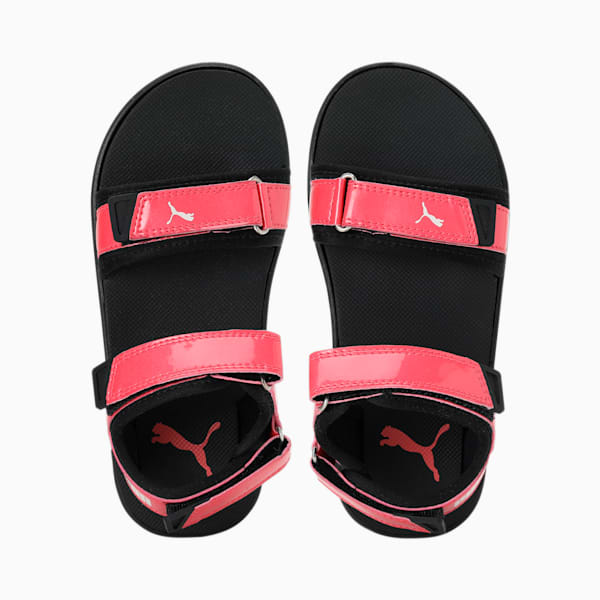 Glam Women's Sandals, Paradise Pink-Puma Black, extralarge-IND