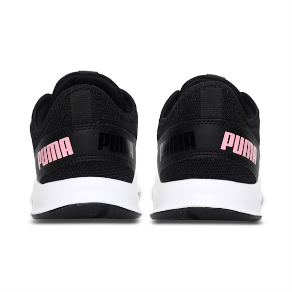 Hustle V2 Women's Shoes, Puma Black-Peony