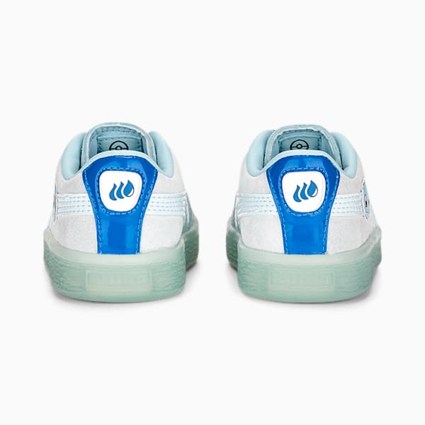 PUMA x POKÉMON Suede Squirtle Alternative Closure Sneakers Babies, Petit Four-Nitro Blue