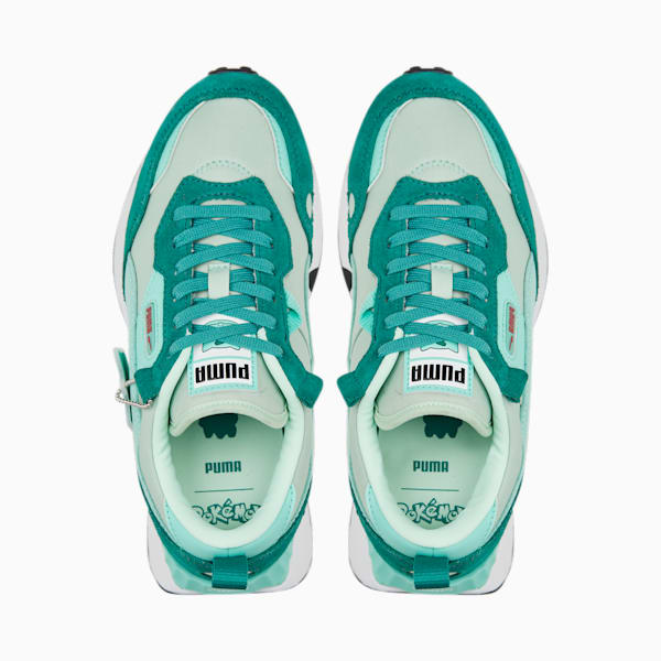 PUMA x POKÉMON Rider FV Bulbasaur Big Kids' Sneakers, Ivy-Holiday