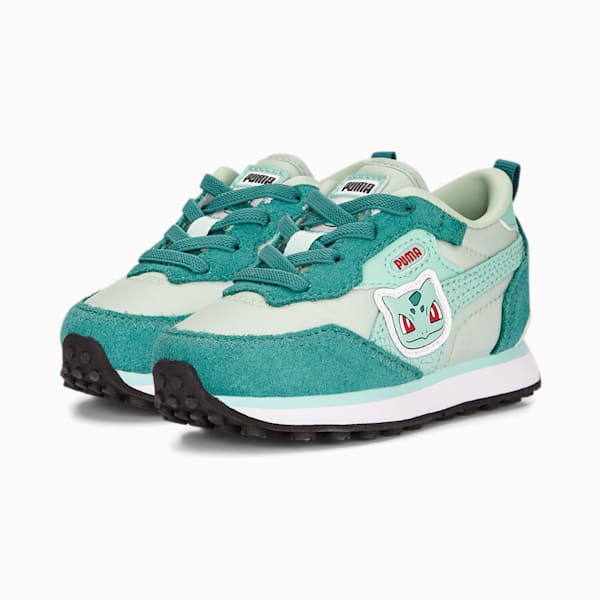 PUMA x POKÉMON Rider FV Bulbasaur Toddlers' Shoes, Ivy-Holiday