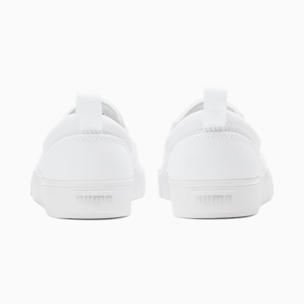Bari Slip-on Comfort Sneakers Big Kids, Puma White-Puma Silver