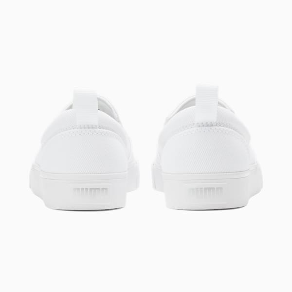 Bari Slip-on Comfort Sneakers Big Kids, Puma White-Puma Silver, extralarge