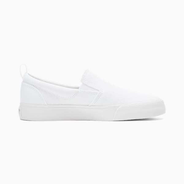 Bari Slip-on Comfort Sneakers Big Kids, Puma White-Puma Silver, extralarge