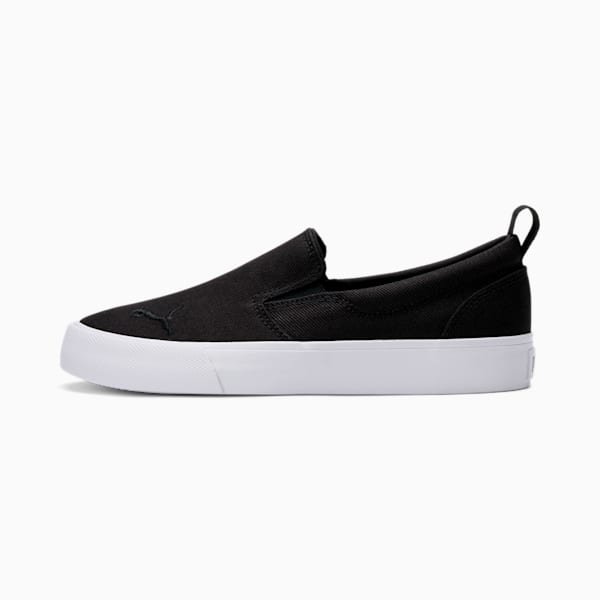 Bari Slip-on Comfort Sneakers Big Kids, Puma Black-Puma Black, extralarge