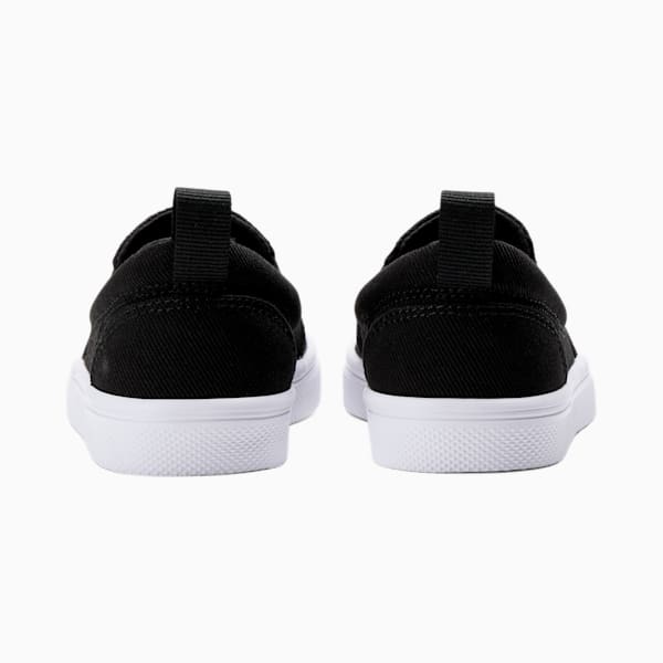 Bari Slip-On Comfort Little Kids' Sneakers, Puma Black-Puma Black, extralarge