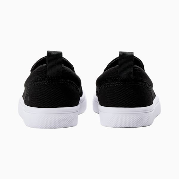 Bari Slip-On Comfort Little Kids' Sneakers, Puma Black-Puma Black, extralarge