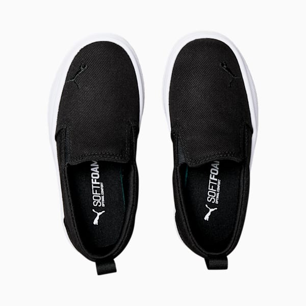 PUMA Bari Slip On Comfort Sneakers Black Size 3 Kids
