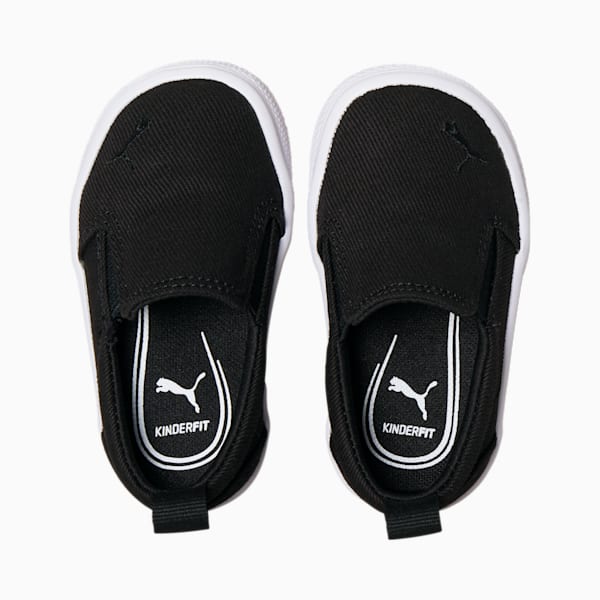 Bari Slip-on Comfort Toddlers' Shoes, Puma Black-Puma Black
