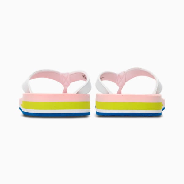 Alice Women's Flipflops, Lotus-Nrgy Yellow-Nebulas Blue-Puma White
