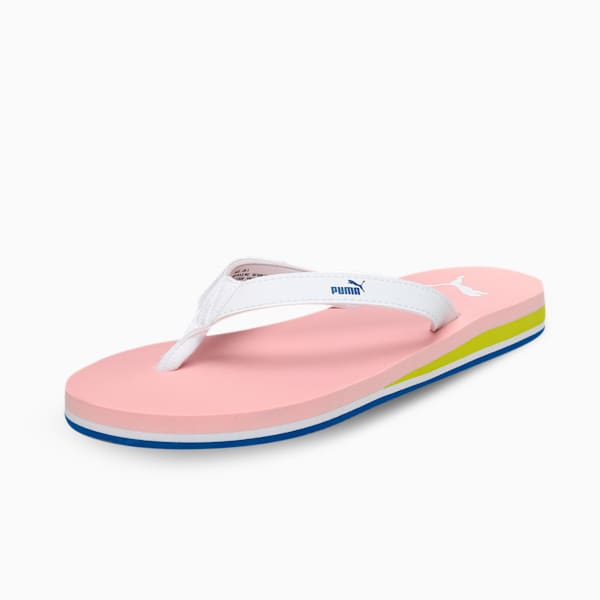 Alice Women's Flipflops, Lotus-Nrgy Yellow-Nebulas Blue-Puma White