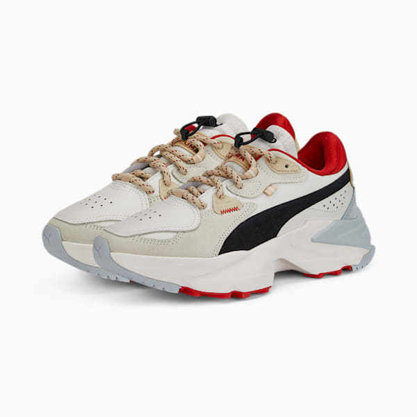 Orkid Retro Grade Sneakers Women, Vaporous Gray-Burnt Red, extralarge-GBR