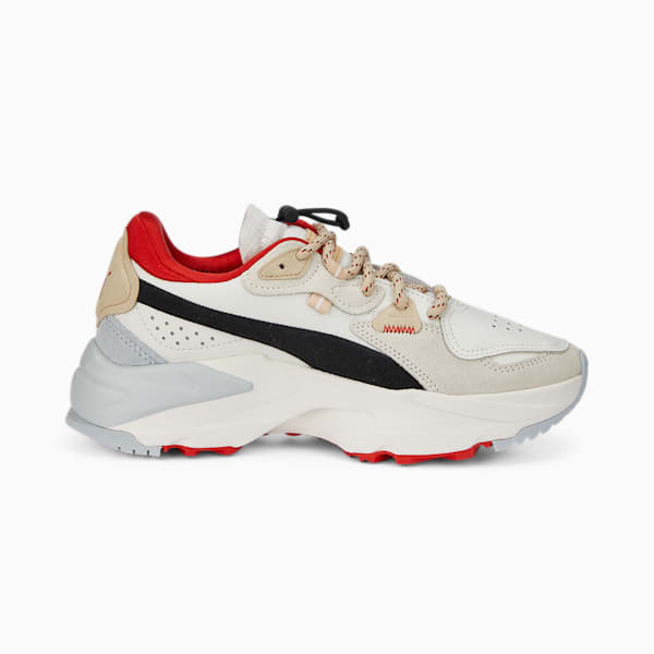 Orkid Retro Grade Women's Sneakers, Vaporous Gray-Burnt Red, extralarge-IND