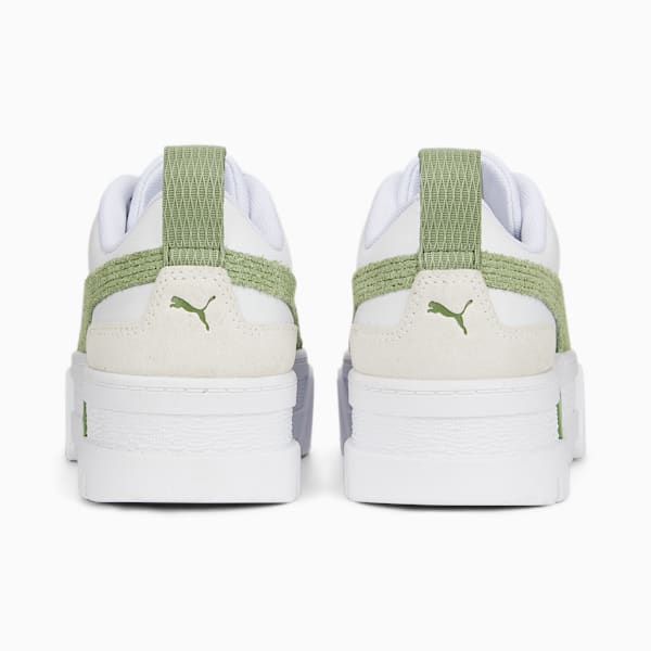 ウィメンズ メイズ ミックス スニーカー, Puma White-Dusty Green