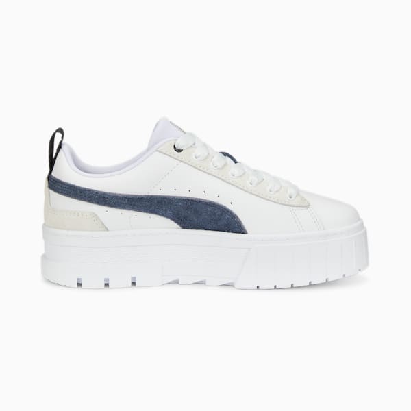 ウィメンズ メイズ ミックス スニーカー, Puma White-Parisian Night