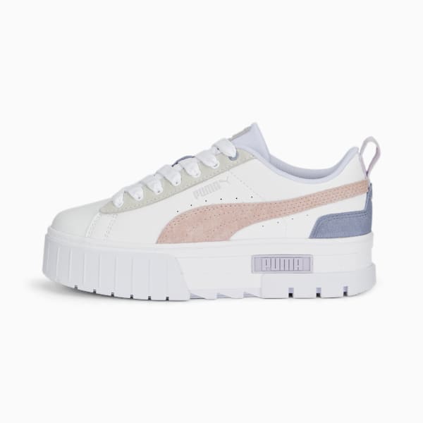 Mayze Mix Women's Sneakers, PUMA White-Rose Dust, extralarge-IND