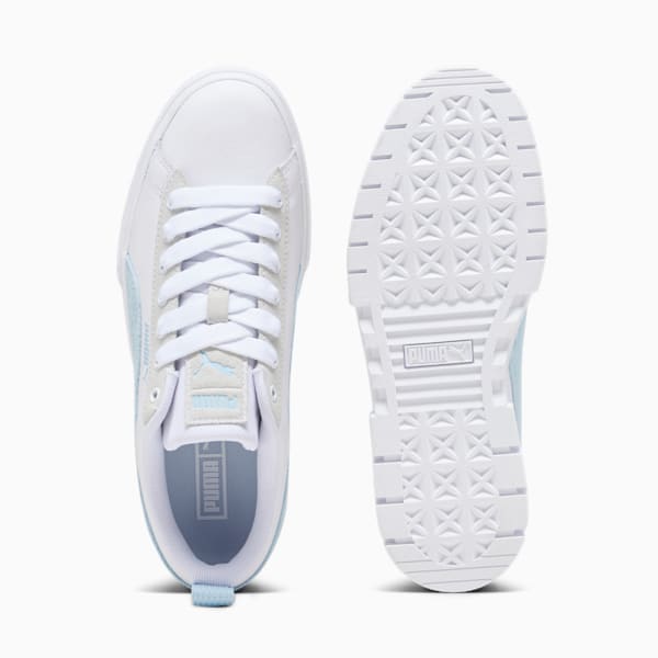 Tenis para mujer Mayze Mix, PUMA White-Icy Blue, extralarge