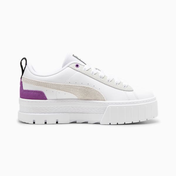 Mayze Mix Women's Sneakers, PUMA White-Ultraviolet, extralarge-IND