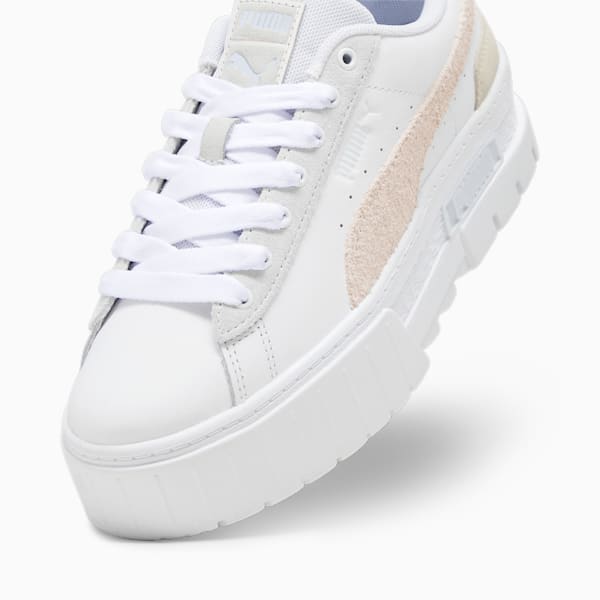 Mayze Mix Women's Sneakers, PUMA White-Rosebay, extralarge-IND