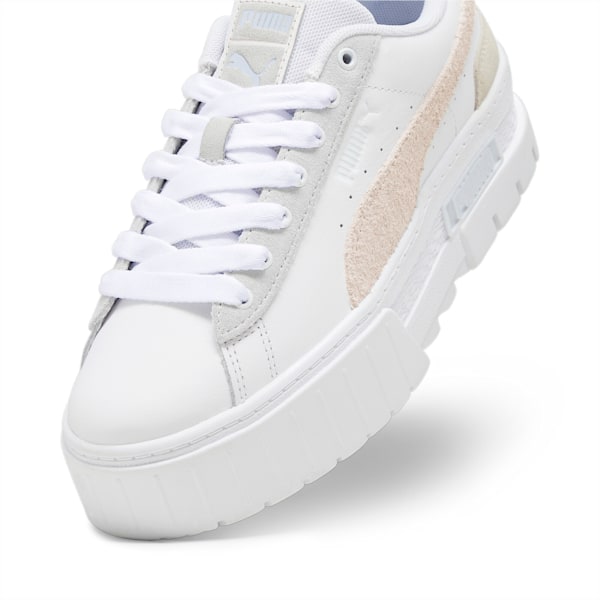 ウィメンズ メイズ ミックス スニーカー, PUMA White-Rosebay, extralarge-JPN