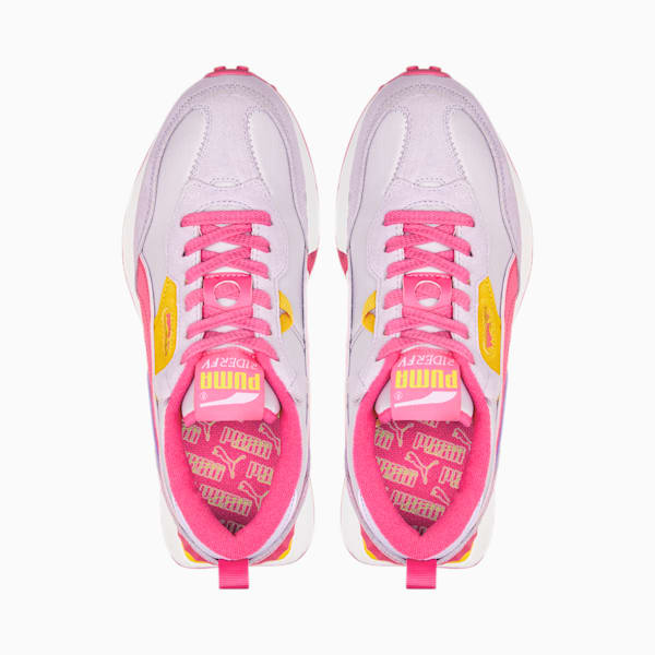 Rider FV Vintage Women's Sneakers, Light Lavender-Glowing Pink