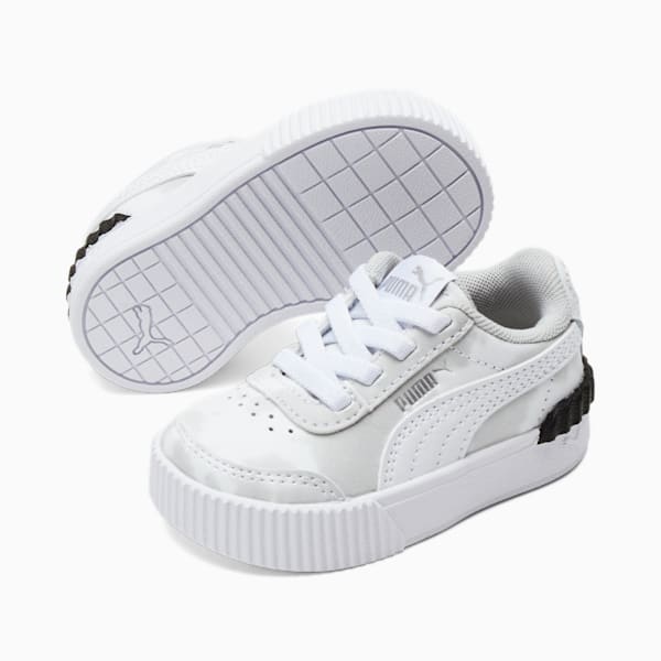 PUMA Niños Niñas Carina Lift Lace Up Zapatillas Zapatos Casual - Blanco :  Ropa, Zapatos y Joyería 