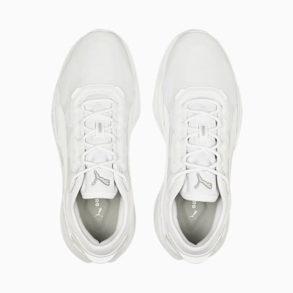 Extent Nitro Mono Unisex Sneakers, Puma White-Gray Violet