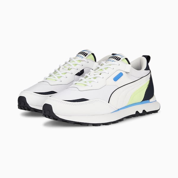 Rider FV Ultra Sneakers, Puma White-Fizzy Light, extralarge-IND