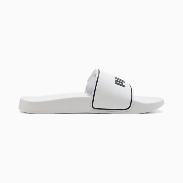Leadcat 2.0 V Slides, Puma White-Puma Black, extralarge